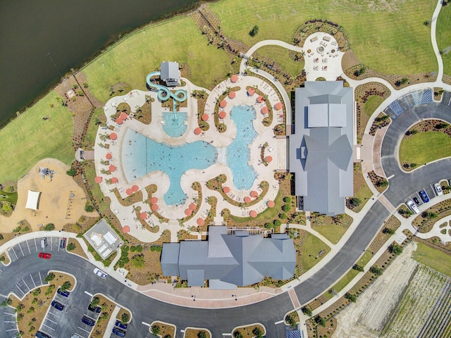 357 Parish Farms Dr, Summerville, SC 29486 - drone / aerial view of a pool