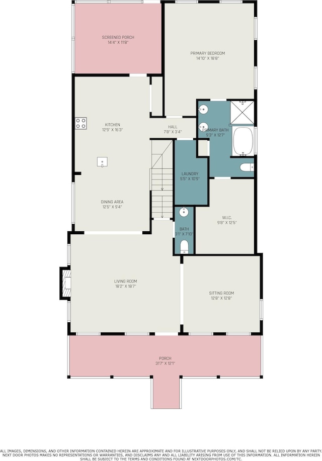 3717 Tip Ln, Mount Pleasant, SC 29466 - home floor plan