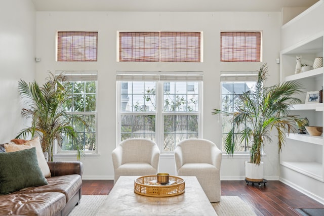 sunroom / solarium with a wealth of natural light