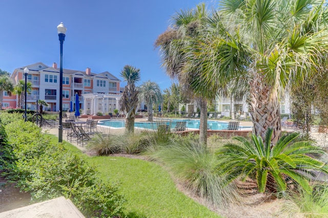 view of swimming pool