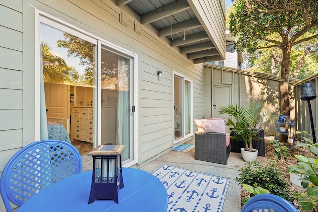 view of patio / terrace