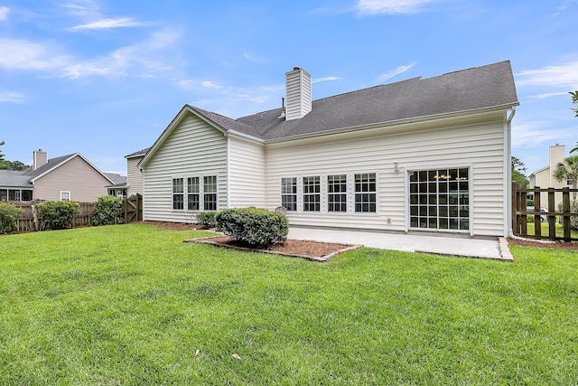 1445 Ashley Gardens Blvd, Charleston, SC 29414 - rear view of property featuring a patio and a chimney