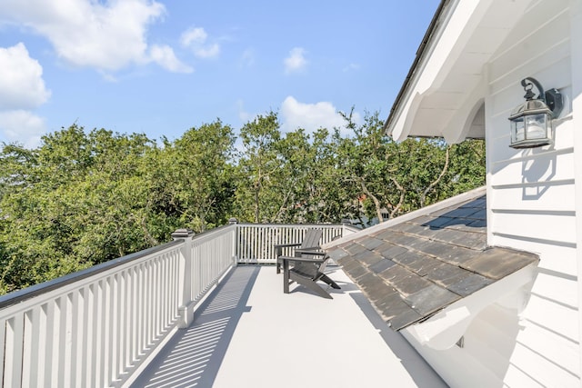 view of patio / terrace featuring a balcony