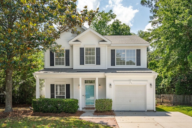 334 Mossy Oak Way, Mount Pleasant, SC 29464 - traditional home featuring driveway, an attached garage, and a shingled roof
