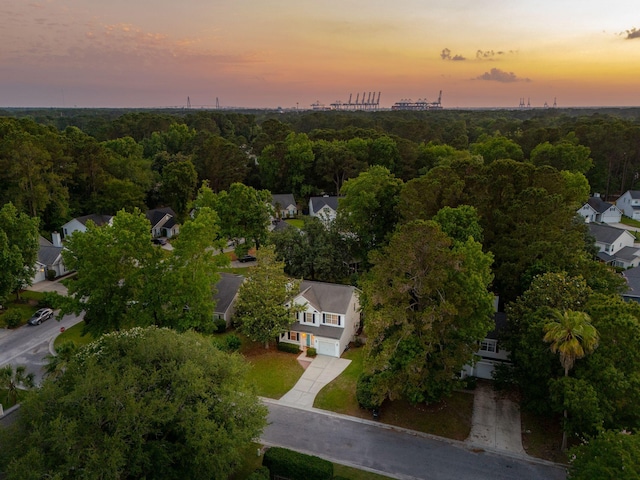 334 Mossy Oak Way, Mount Pleasant, SC 29464 - aerial overview of property's location featuring a forest and nearby suburban area