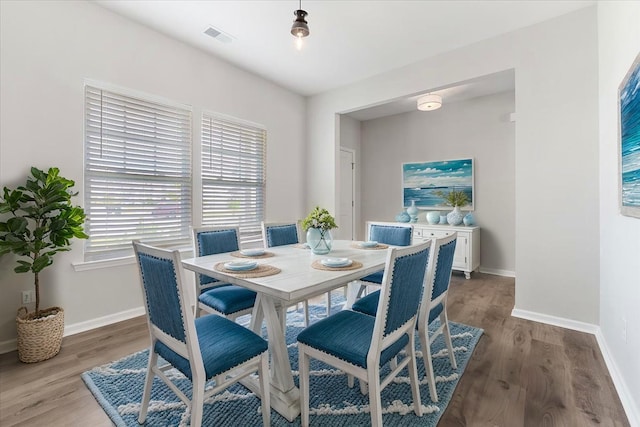 525 Purple Finch Rd, Summerville, SC 29486 - dining area featuring wood finished floors and baseboards