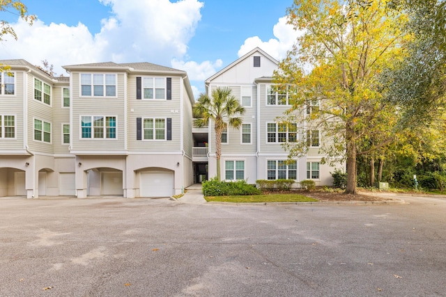 view of front of house featuring an attached garage