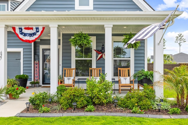 627 Macintyre Cir, Summerville, SC 29486 - doorway to property with a porch