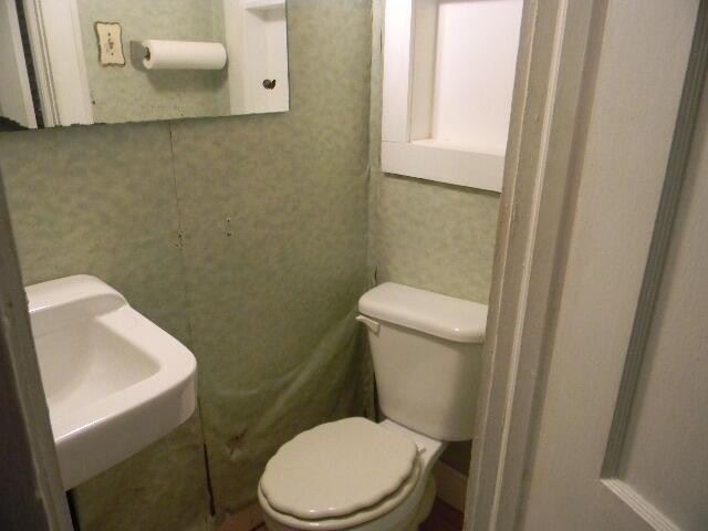 bathroom with toilet