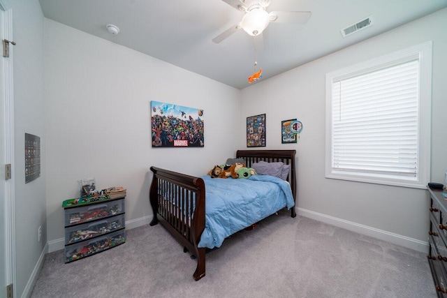 1630 Mermentau St, Mount Pleasant, SC 29466 - carpeted bedroom featuring baseboards and a ceiling fan