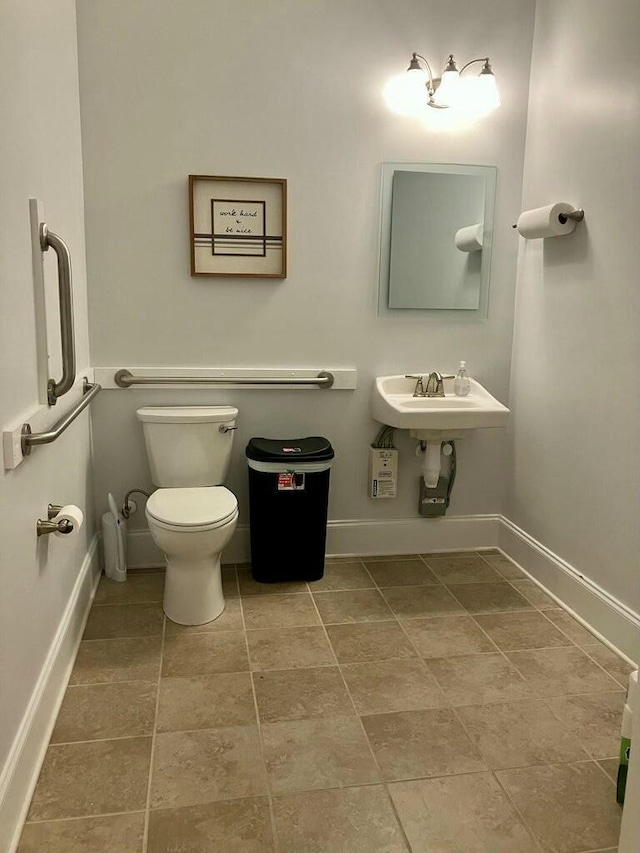 bathroom with toilet