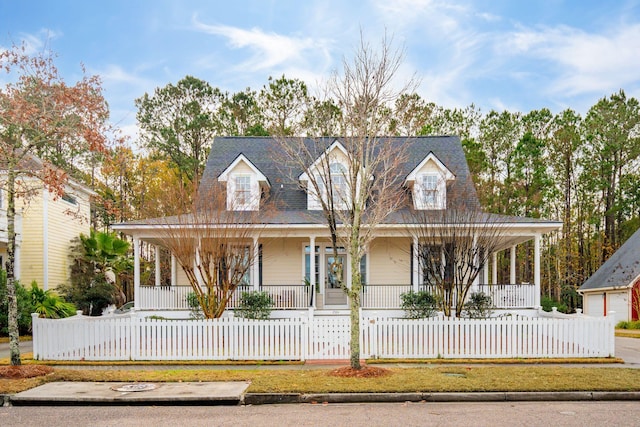 farmhouse-style home featuring a porch