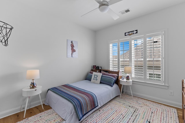 1530 Willtown St, Daniel Island, SC 29492 - bedroom featuring wood finished floors and a ceiling fan