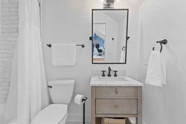 1530 Willtown St, Daniel Island, SC 29492 - full bathroom featuring vanity and a shower with shower curtain