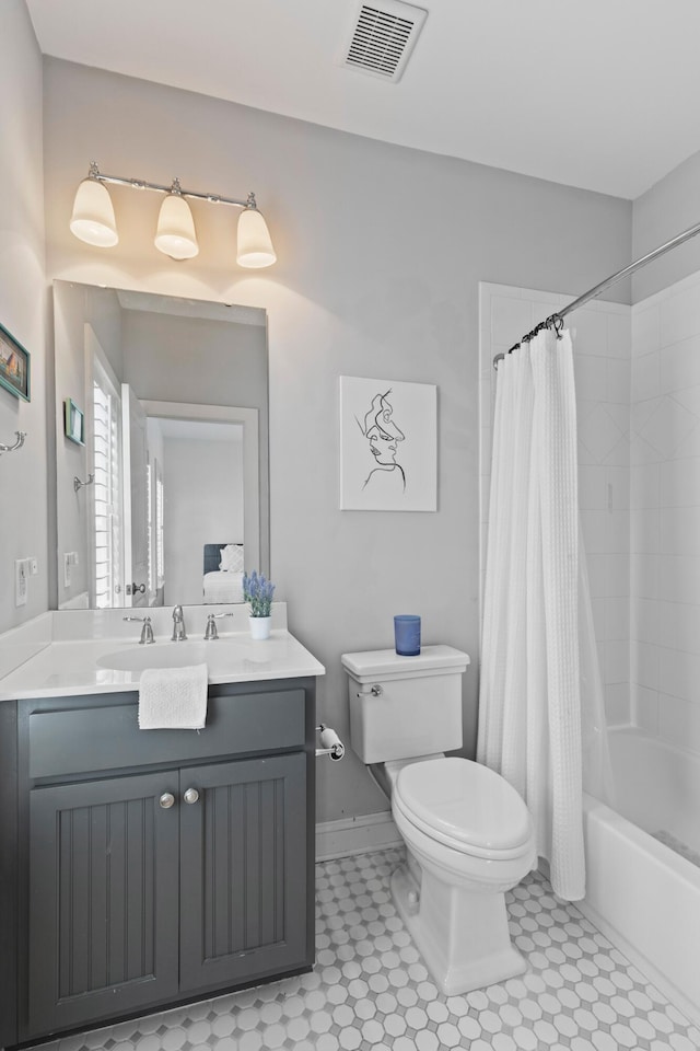1530 Willtown St, Daniel Island, SC 29492 - bathroom featuring vanity and shower / bath combination with curtain
