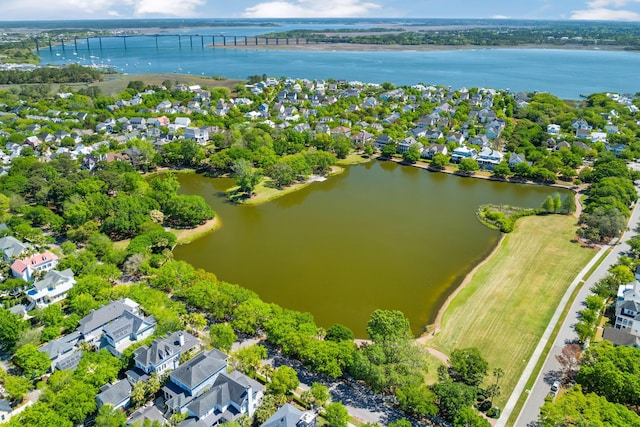 1530 Willtown St, Daniel Island, SC 29492 - aerial view of residential area with a nearby body of water