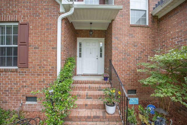 116 Holbrook Ln, Goose Creek, SC 29445 - entrance to property featuring crawl space and brick siding