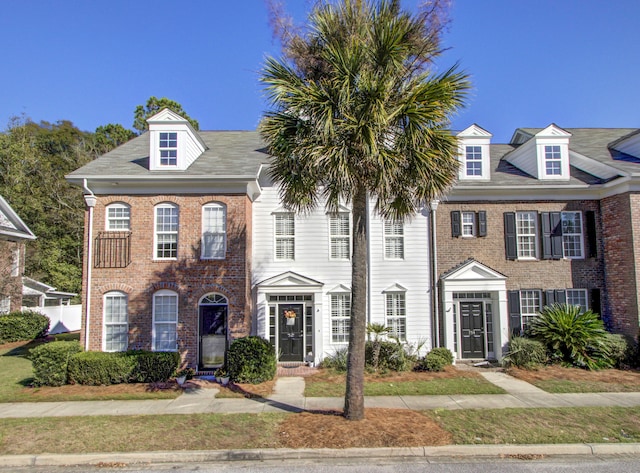 view of colonial home