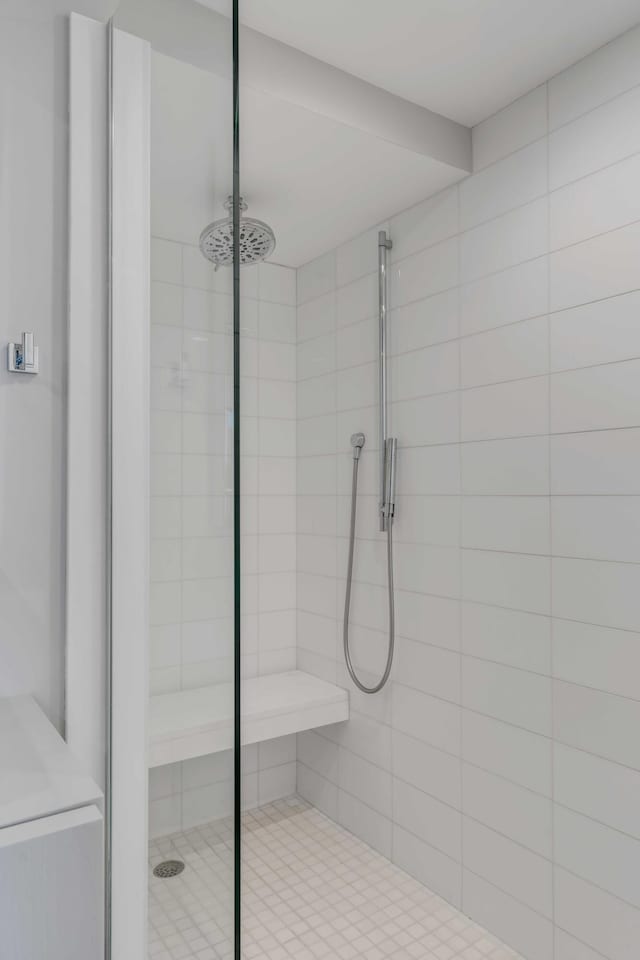 330 Concord St Unit 18F, Charleston, SC 29401 - full bathroom featuring a shower stall