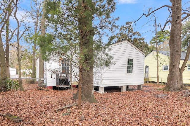 view of property exterior