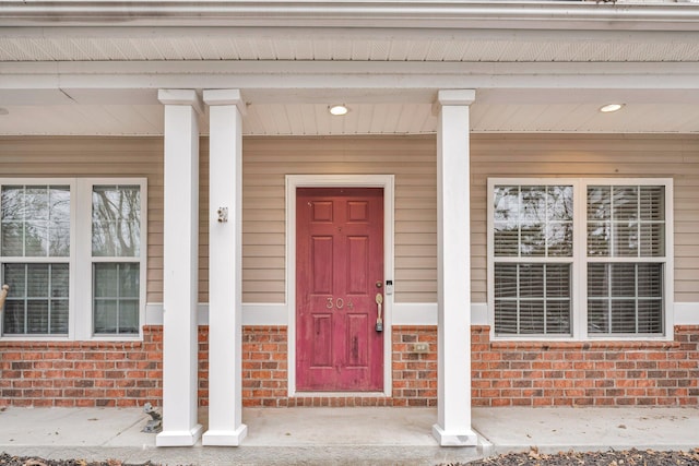 view of property entrance