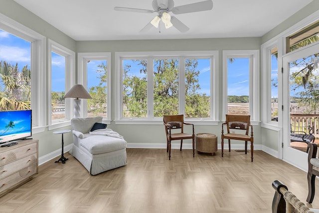 4702 Blockhouse Ln, Hollywood, SC 29449 - sunroom / solarium with plenty of natural light and baseboards