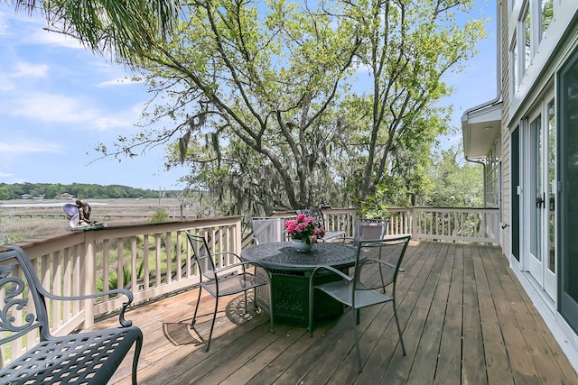 4702 Blockhouse Ln, Hollywood, SC 29449 - deck featuring outdoor dining space