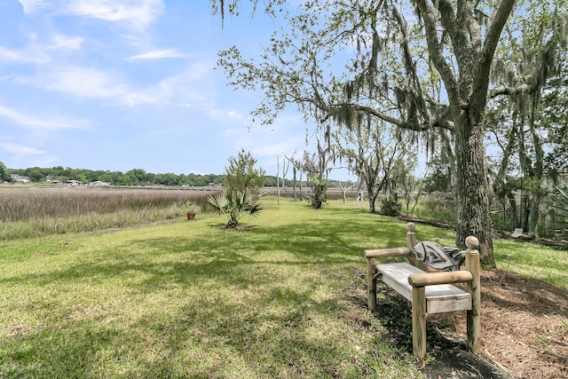 4702 Blockhouse Ln, Hollywood, SC 29449 - view of green lawn featuring a rural view
