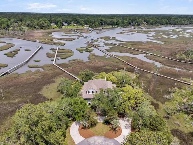 4702 Blockhouse Ln, Hollywood, SC 29449 - bird's eye view of a nearby body of water