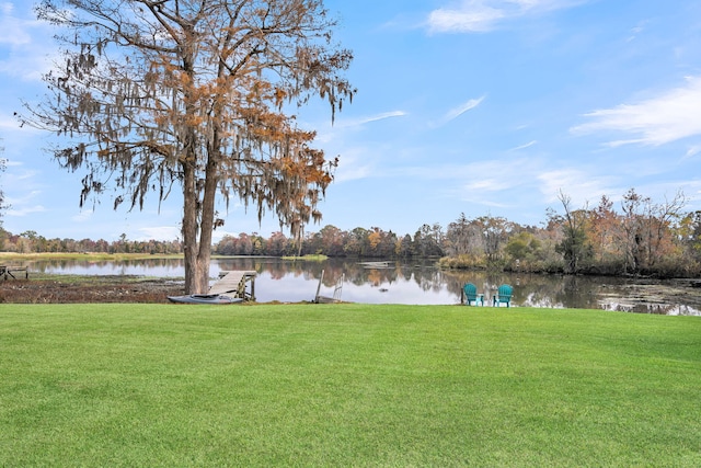1106 Mccrae Dr, Moncks Corner, SC 29461 - view of yard with a water view