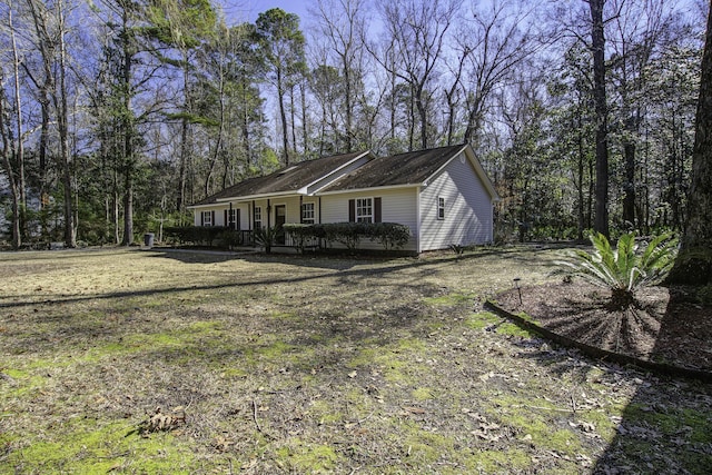 view of ranch-style house