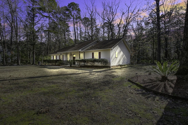 view of front of house