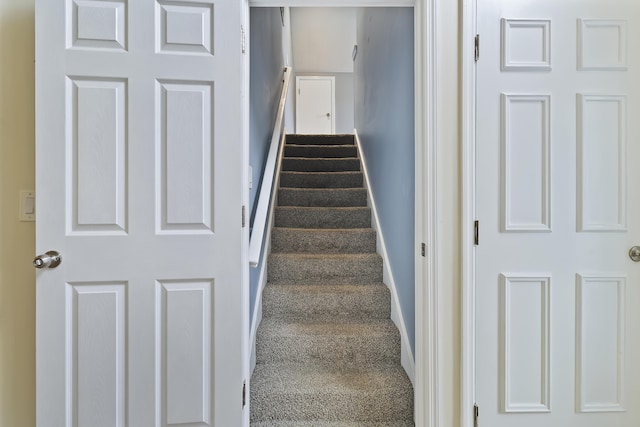 1245 Lakefront Dr, Charleston, SC 29412 - stairway with baseboards