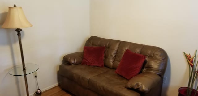 107 Kelly St, Walterboro, SC 29488 - living room featuring wood finished floors and baseboards