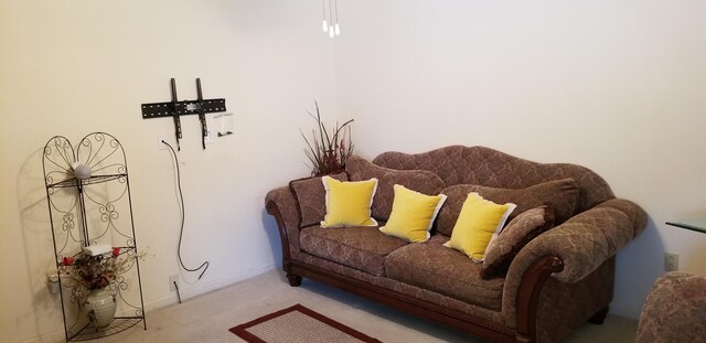 107 Kelly St, Walterboro, SC 29488 - living area with baseboards and carpet floors