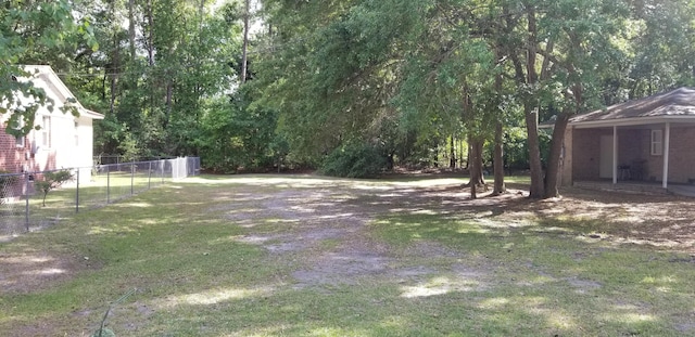 107 Kelly St, Walterboro, SC 29488 - view of yard featuring fence