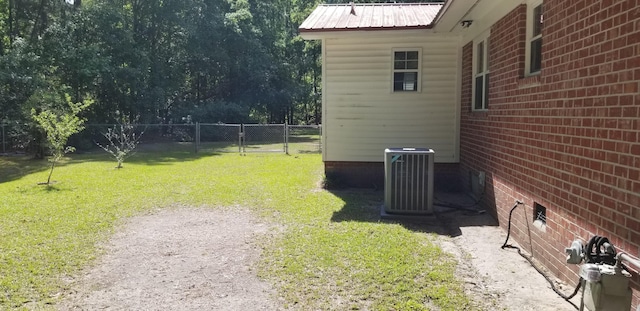 107 Kelly St, Walterboro, SC 29488 - view of yard with cooling unit and fence
