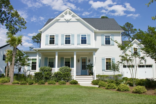 1723 Bolden Dr, Mount Pleasant, SC 29466 - view of front of property featuring a porch and a front yard