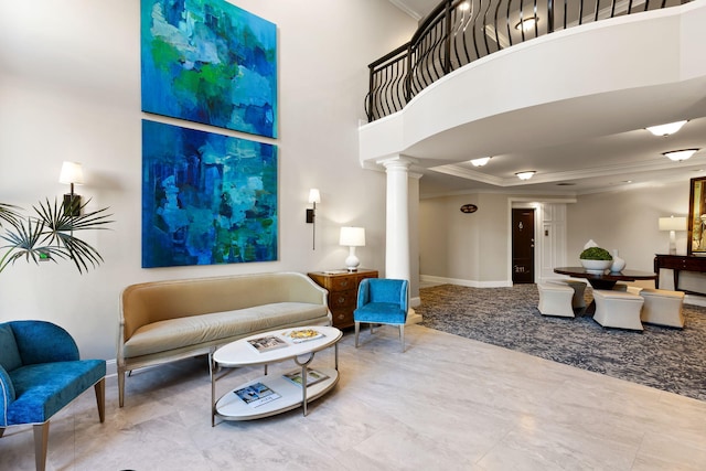 view of community lobby