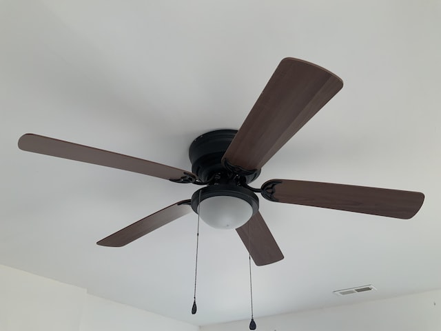 details with ceiling fan