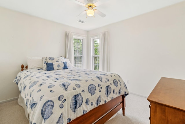 174 Revetment Ln, Mount Pleasant, SC 29464 - carpeted bedroom featuring baseboards and ceiling fan