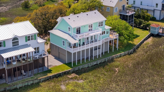 68 W 9th St Unit B, Folly Beach, SC 29439 - bird's eye view