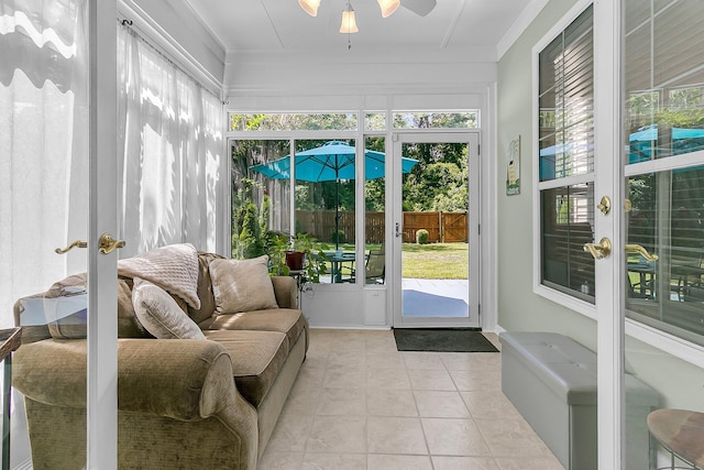 3257 Heathland Way, Mount Pleasant, SC 29466 - sunroom with healthy amount of natural light