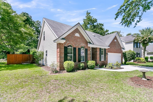 3257 Heathland Way, Mount Pleasant, SC 29466 - view of front of property featuring brick siding, driveway, a garage, and a shingled roof