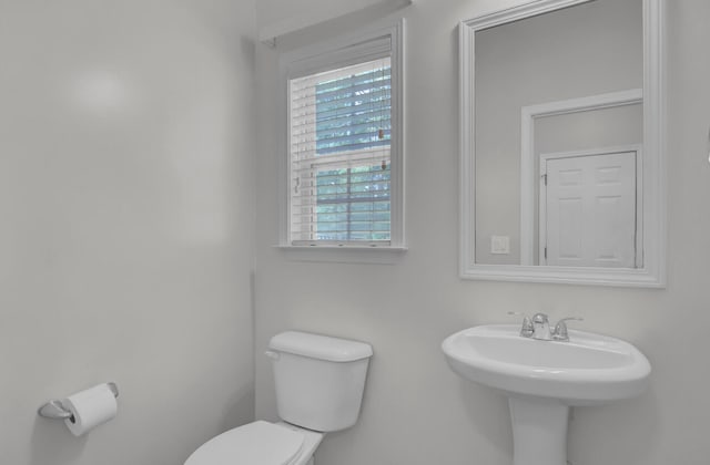 bathroom with toilet