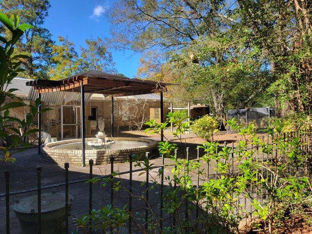 400 Murray Blvd, Summerville, SC 29483 - view of yard featuring a pergola and a patio area