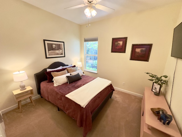 1736 James Basford Pl, Mount Pleasant, SC 29466 - carpeted bedroom with baseboards and ceiling fan