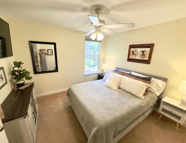1736 James Basford Pl, Mount Pleasant, SC 29466 - carpeted bedroom with a ceiling fan and baseboards