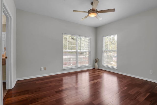 700 Daniel Ellis Dr Unit 3108, Charleston, SC 29412 - unfurnished room with wood finished floors and ceiling fan
