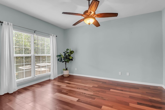700 Daniel Ellis Dr Unit 3108, Charleston, SC 29412 - spare room with wood finished floors and a ceiling fan